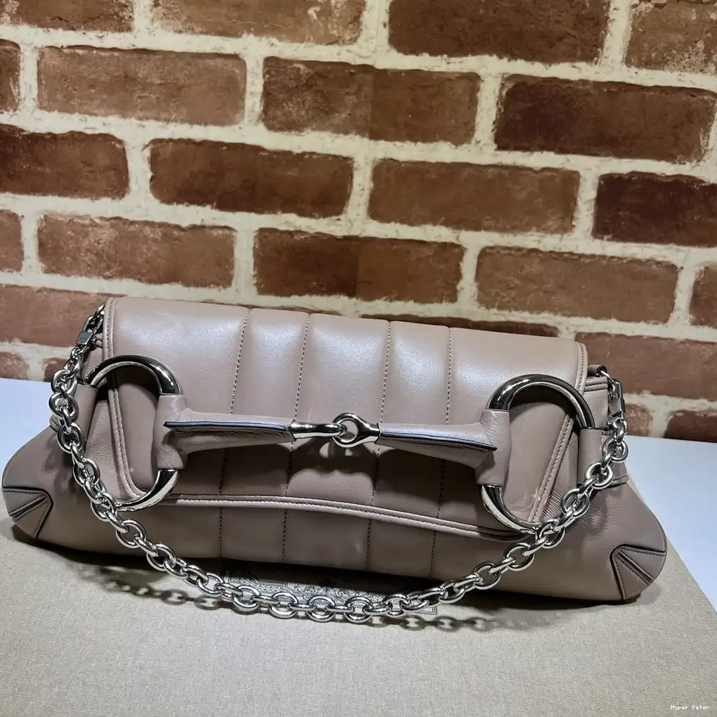 Hyper Peter GUCCI BAG HORSEBIT BIG SHOULDER CHAIN 0606